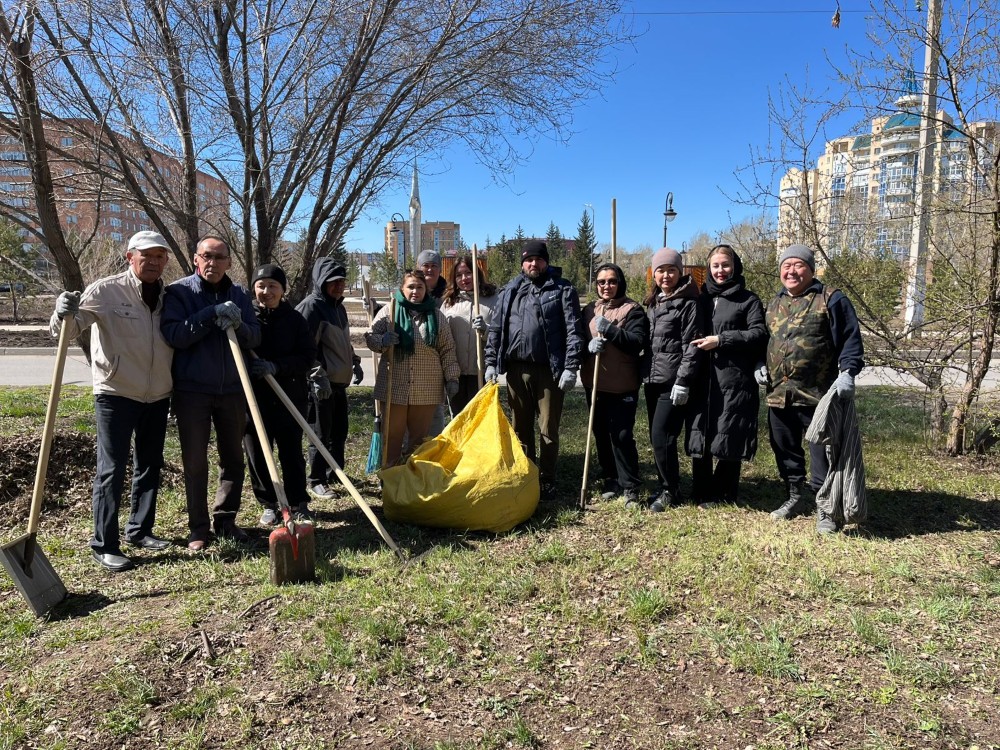 «Taza Qazaqstan» акциясына қатысу